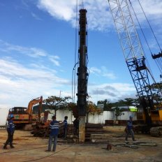 On-shore Pile Driving Works